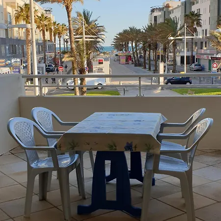 4 Voyageurs, Terrasse Vue Mer, Apartamento Agde