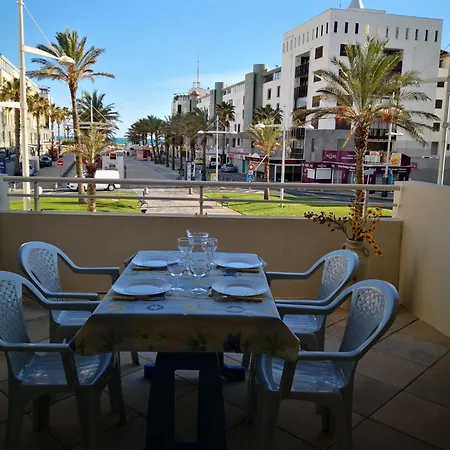 Apartment 4 Voyageurs, Terrasse Vue Mer, Agde